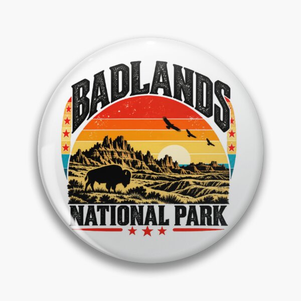 Item preview, Badlands National Park South Dakota Travel Explorer Nature Lover designed and sold by Simsimah26Parks.