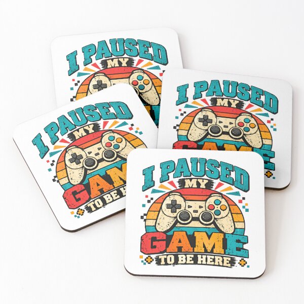 Item preview, I Paused My Game To Be Here Gamer Video Game Player Enthusiast designed and sold by HumansStuck12.