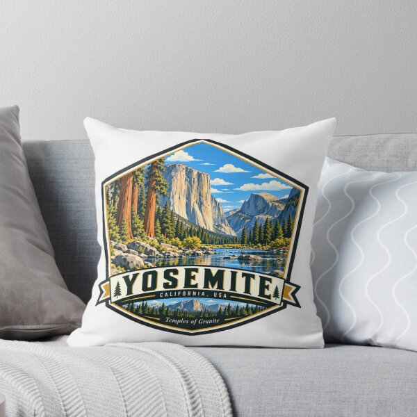 Item preview, Yosemite California USA Temples Of Granite National Park Hiker Explorer designed and sold by JonesFlora2025.