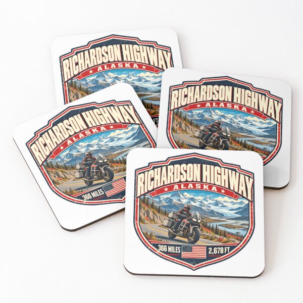 Item preview, Richardson Highway Alaska Motorcycle Road Trip Biker Travel designed and sold by Simsimah26Parks.