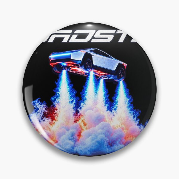 Item preview, Tesla Roadster Flying Car Sci Fi designed and sold by RawPivot.