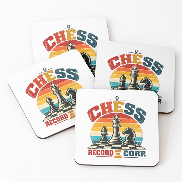 Item preview, Chess Record Corp. Chess Player Strategy Game designed and sold by SkeletonsDanger.