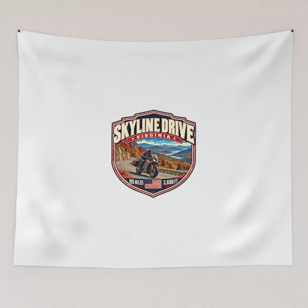 Item preview, Skyline Drive Virginia Motorcycle Touring Scenic Road Trip designed and sold by Simsimah26Parks.