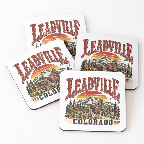 Item preview, Leadville Colorado Mountain Mining Town Travel Souvenir designed and sold by SkeletonsDanger.