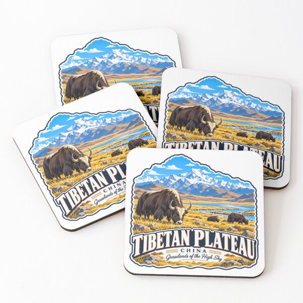 Item preview, Tibetan Plateau China Grasslands Of The High Sky Travel Adventure Explorer designed and sold by JonesFlora2025.