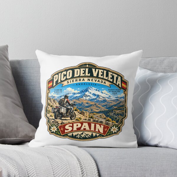 Item preview, Pico Del Veleta Sierra Nevada Andalusia Highest Peak Of Mainland Spain Adventure Motorcycle Travel designed and sold by JasonStars123.