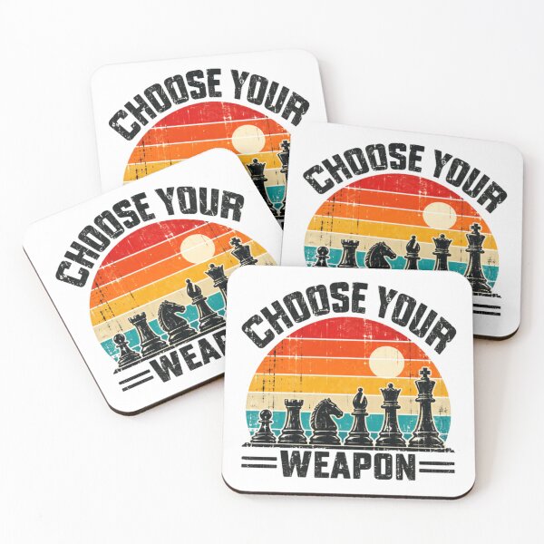 Item preview, Choose Your Weapon Chess Player Strategy Board Game designed and sold by HumansStuck12.