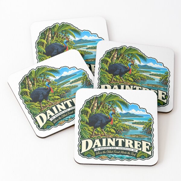 Item preview, Daintree Queensland Australia Where The Oldest Forest Meets The Reef Cassowary Crocodile Wildlife Travel designed and sold by JonesFlora2025.