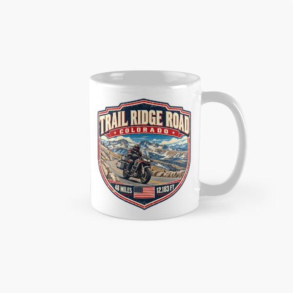 Item preview, Trail Ridge Road Colorado Motorcycle Rider Adventure designed and sold by Simsimah26Parks.