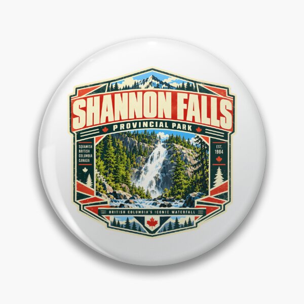 Item preview, Shannon Falls Provincial Park British Columbia Canada Waterfall Hiking Travel designed and sold by kristyparkStar3.