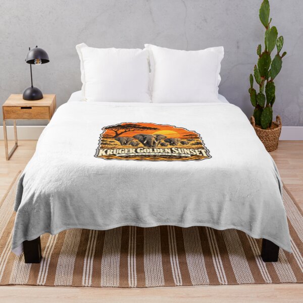 Item preview, Kruger Golden Sunset South Africa Adventure In The Burning Light African Safari Wildlife Elephant Travel designed and sold by JonesFlora2025.