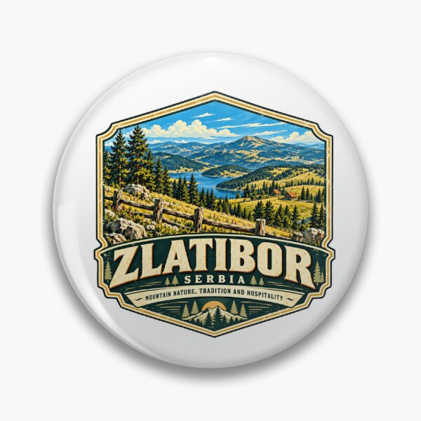 Item preview, Zlatibor Serbia Mountain Nature, Tradition And Hospitality Serbian Travel Souvenir designed and sold by kristyparkStar3.