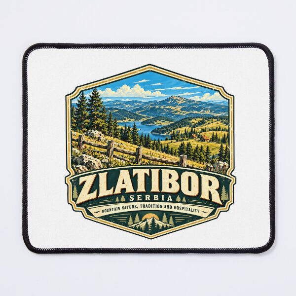 Item preview, Zlatibor Serbia Mountain Nature, Tradition And Hospitality Serbian Travel Souvenir designed and sold by kristyparkStar3.