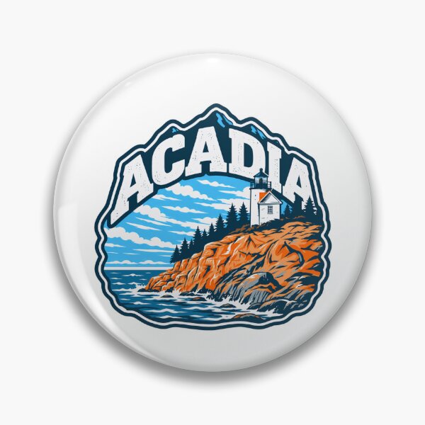 Item preview, Acadia National Park Maine Vacation Travel Lighthouse Hiking designed and sold by kristyparkStar3.