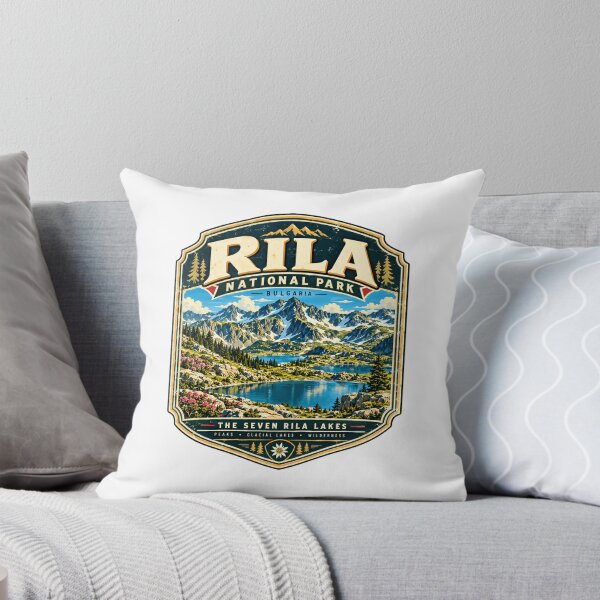 Item preview, Rila National Park Bulgaria The Seven Rila Lakes Peaks Glacial Lakes Wilderness Travel Hiking Gift designed and sold by ManilStuck237.