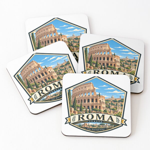 Item preview, Roma Italia The Eternal City Colosseum Vatican Landmark Travel designed and sold by NeedForParks.