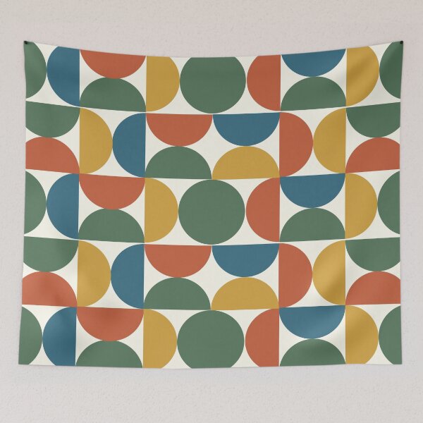 Item preview, Mid Century Modern Geometric Retro Pattern  designed and sold by Specialdesign10.
