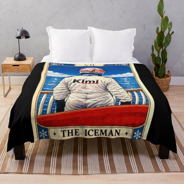 Item preview, Kimi Raikkonen - The Iceman Tarot Card  designed and sold by PitWallArt.