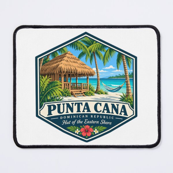 Item preview, Punta Cana Dominican Republic Hut Of The Eastern Shore Travel Vacation Souvenir designed and sold by NightGlyph.