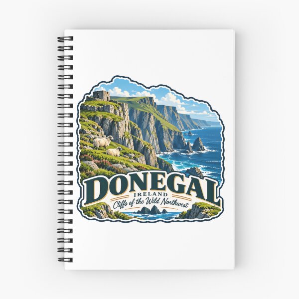 Item preview, Donegal Ireland Cliffs Of The Wild Northwest Irish Travel Vacation designed and sold by NeedForParks.