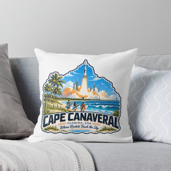 Item preview, Cape Canaveral Florida Usa Where Rockets Touch The Sky Space Exploration Surfer Vacation Travel designed and sold by NeedForParks.