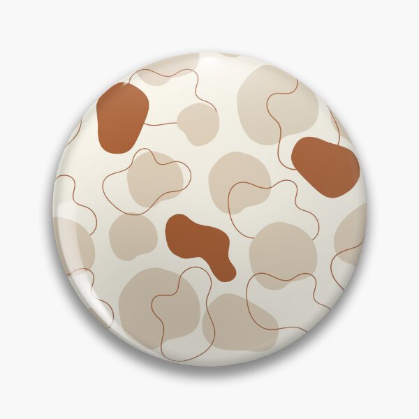 Item preview, Terracotta Organic Shapes Neutral Abstract pattern  designed and sold by Specialdesign10.