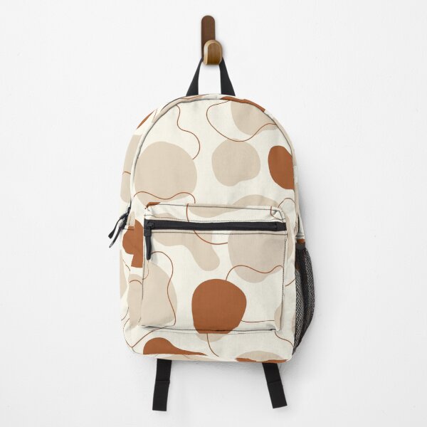 Item preview, Terracotta Organic Shapes Neutral Abstract pattern designed and sold by Specialdesign10.
