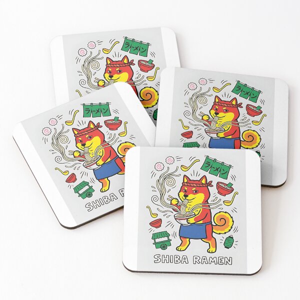 Item preview, Shiba Inu Ramen Chef designed and sold by PictoVibe.