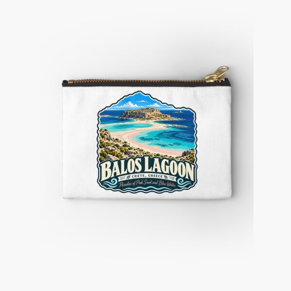 Item preview, Balos Lagoon Crete, Greece Paradise Of Pink Sand And Blue Water Travel Vacation Souvenir designed and sold by NeedForParks.