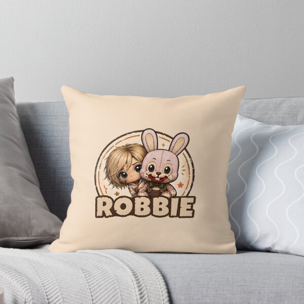 Item preview, Silent Robbie Bloody Rabbit - Retro Horror Gamer Design (Non-Logo Version) designed and sold by SlightlyUnreal.