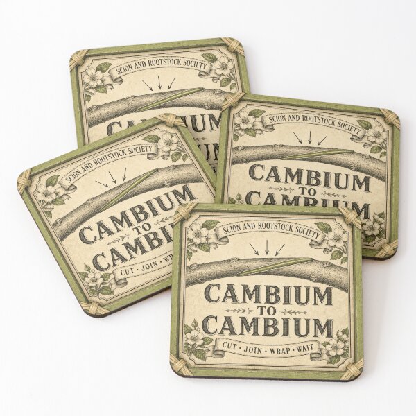 Item preview, Cambium to Cambium Grafting Badge designed and sold by BoosterShop.