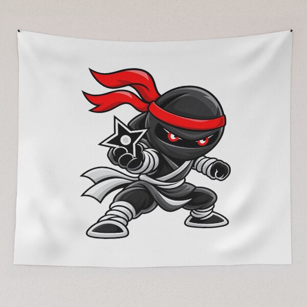 Item preview, Chibi Ninja Shuriken Throw – Black Shōzoku designed and sold by Chibi Ninja Squad.