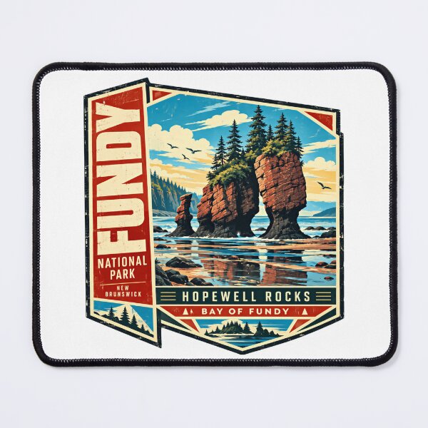 Item preview, Fundy National Park New Brunswick Hopewell Rocks Bay Of Fundy Canadian Travel Landmark designed and sold by JasonStars123.