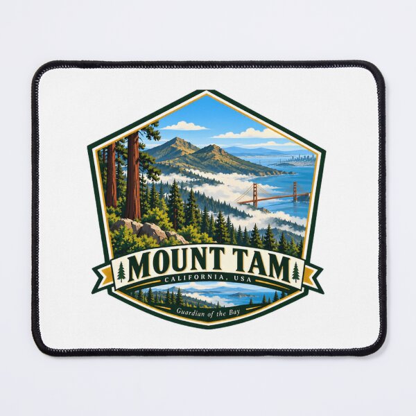 Item preview, Mount Tam California USA Guardian Of The Bay San Francisco Bay Area Travel Souvenir designed and sold by NeedForParks.