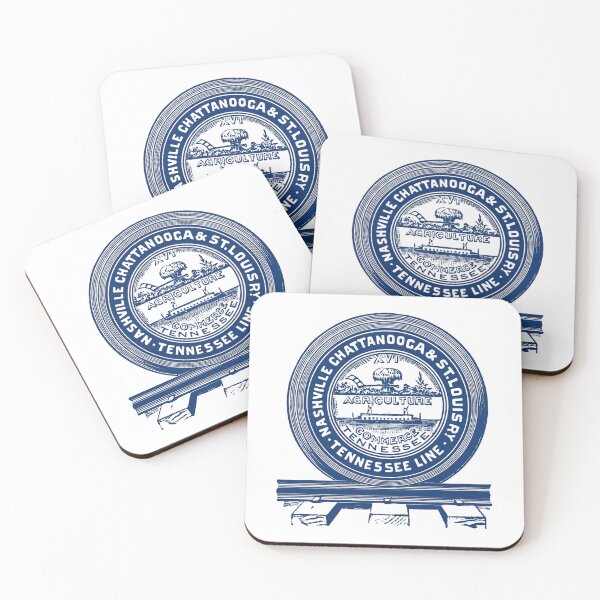 Item preview, Nashville, Chattanooga and St. Louis Tennessee Line Logo designed and sold by Trains-and-Rail.