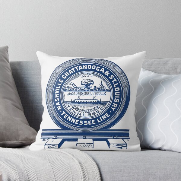 Item preview, Nashville, Chattanooga and St. Louis Tennessee Line Logo designed and sold by Trains-and-Rail.