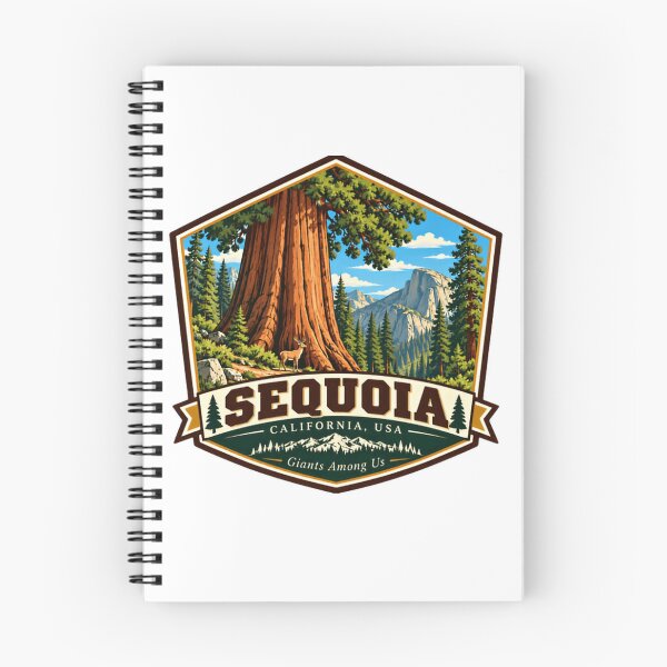 Item preview, Sequoia California USA Giants Among Us National Park Travel Hiking Visitor designed and sold by NightGlyph.