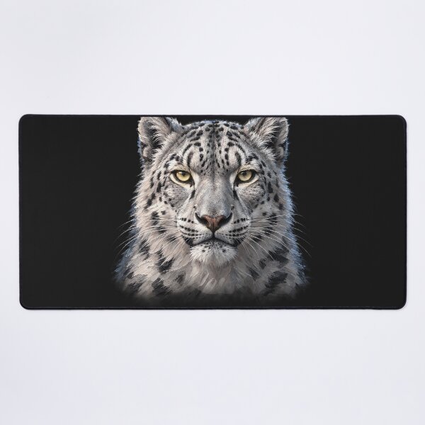 Item preview, Snow Leopard: Ghost of the Mountains designed and sold by Fierce Canvas Art.