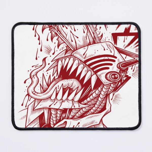 Item preview, Denji Chainsaw Head- REDLINE designed and sold by RedLineAnime.
