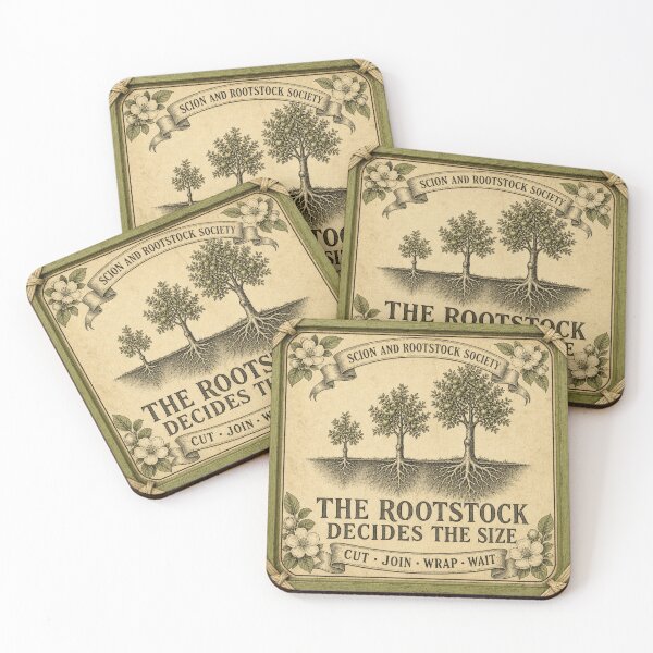 Item preview, The Rootstock Decides the Size Fruit Tree Nursery designed and sold by BoosterShop.