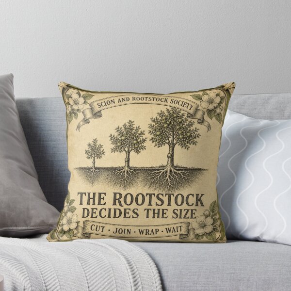Item preview, The Rootstock Decides the Size Fruit Tree Nursery designed and sold by BoosterShop.