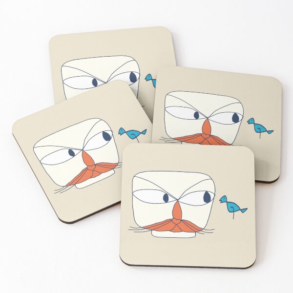 Item preview, Cat and Bird (Inspired by Paul Klee) #5 designed and sold by EunsooLee.