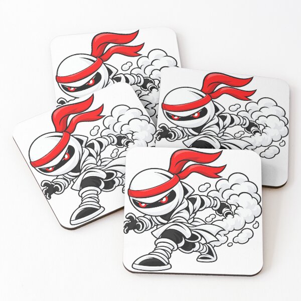 Item preview, Chibi Ninja Smoke Bomb Escape – White Shōzoku designed and sold by Chibi Ninja Squad.