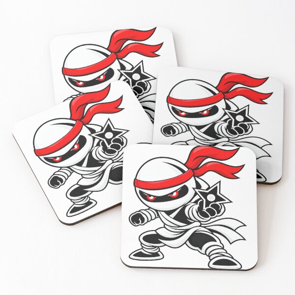Item preview, Chibi Ninja Shuriken Throw – White Shōzoku designed and sold by Chibi Ninja Squad.