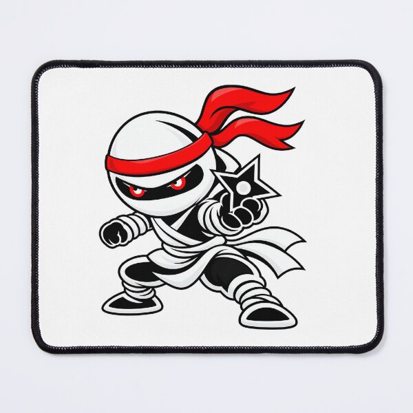 Item preview, Chibi Ninja Shuriken Throw – White Shōzoku designed and sold by Chibi Ninja Squad.