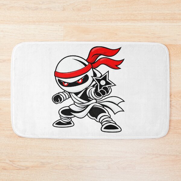 Item preview, Chibi Ninja Shuriken Throw – White Shōzoku designed and sold by Chibi Ninja Squad.
