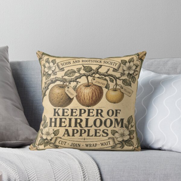Item preview, Keeper of Heirloom Apples Manzanas Antiguas designed and sold by BoosterShop.