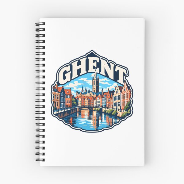 Item preview, Ghent Belgium City Travel Souvenir Vacation designed and sold by ManilStuck237.