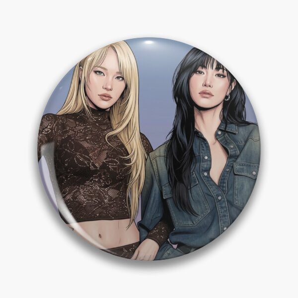 Item preview, JanJingJing Model Laidback Link Actress Thai GL LGBTQ+ Cartoon Decor Comic Wall Art Print Poster Shirt Clock Blanket KDrama designed and sold by Mind Space.