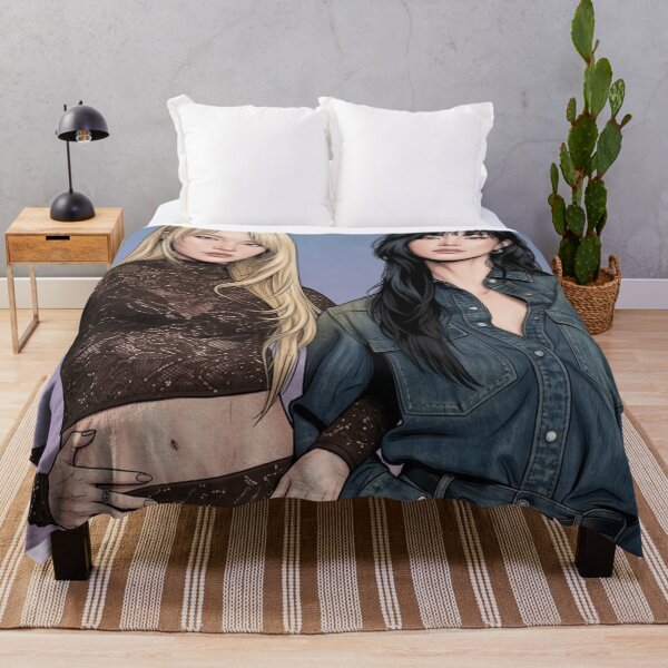 Item preview, JanJingJing Model Laidback Link Actress Thai GL LGBTQ+ Cartoon Decor Comic Wall Art Print Poster Shirt Clock Blanket KDrama designed and sold by Mind Space.